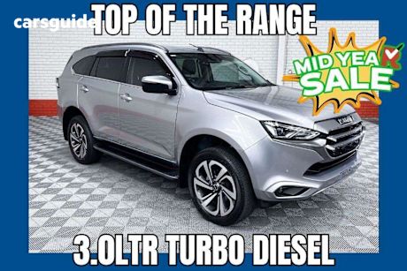 Silver 2022 Isuzu MU-X Wagon LS-T (4X4)