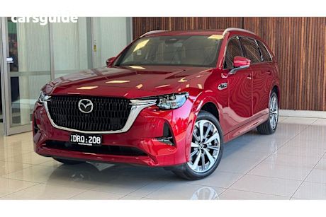 Red 2024 Mazda CX-80 SUV G40E AZAMI 4X4