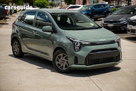 Green 2025 Kia Picanto Hatchback Sport (PE2)