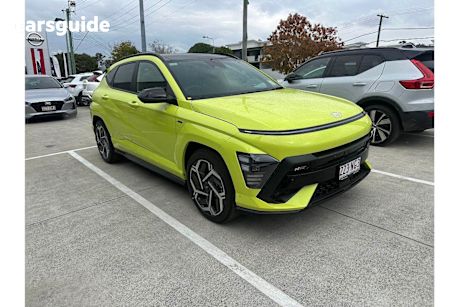 Yellow 2025 Hyundai Kona SUV PREMIUM N LINE 4X4
