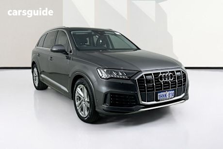Grey 2021 Audi Q7 Wagon 45 TDI Quattro Mhev