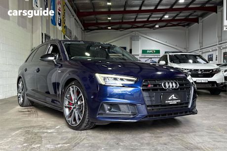 Blue 2017 Audi S4 Sedan 3.0 Tfsi Quattro Tiptronic