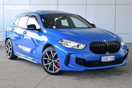 Blue 2021 BMW 1 Hatch 128TI F