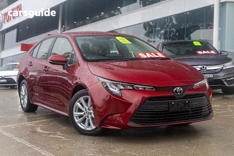 Red 2022 Toyota Corolla Sedan ASCENT SPORT F