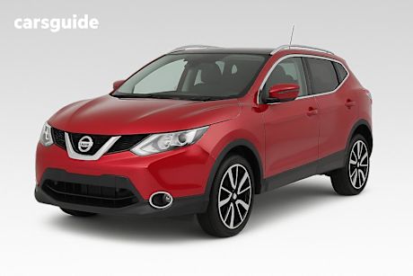 Red 2015 Nissan Qashqai Wagon TI (4X2)
