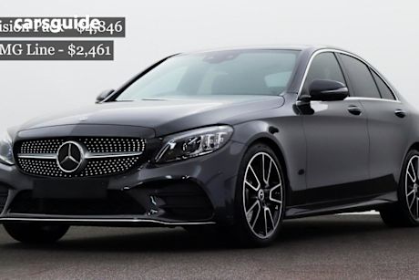 Grey 2020 Mercedes-Benz C300 Saloon