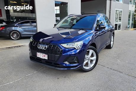 Blue 2022 Audi Q3 Wagon 40 Tfsi Quattro