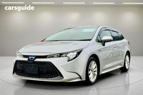 Silver 2020 Toyota Corolla Wagon Touring 4WD (Hybrid)