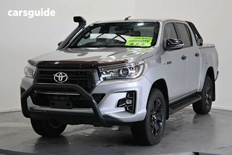 Silver 2018 Toyota Hilux Dual Cab Utility SR5+ (4X4)