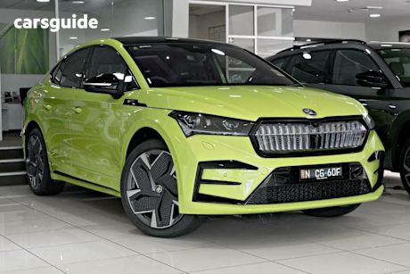 Green 2024 Skoda Enyaq Coupe RS (4X4)