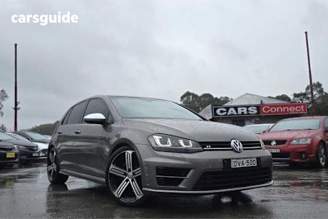 Grey 2017 Volkswagen Golf Hatchback R