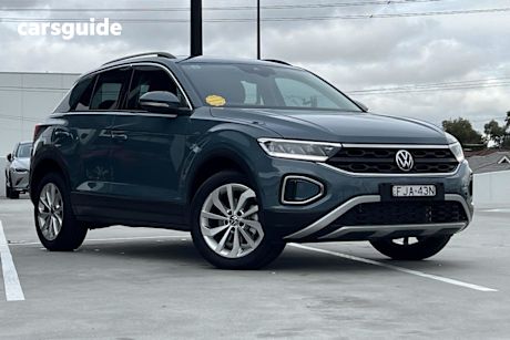 Blue 2024 Volkswagen T-ROC Wagon TSI110 Citylife