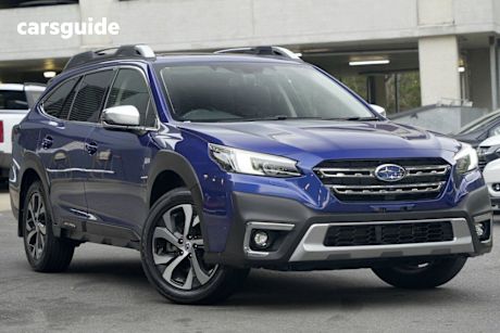 Blue 2022 Subaru Outback Wagon AWD Touring