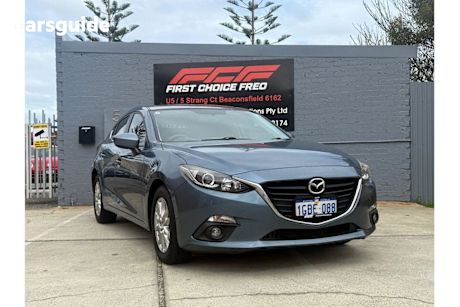 Blue 2016 Mazda 3 Hatchback Maxx