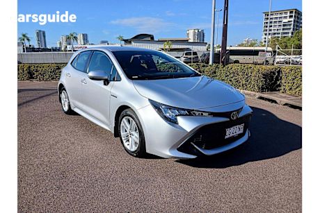 Silver 2022 Toyota Corolla Hatch ASCENT SPORT HYBRID F