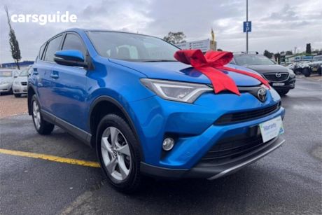 Blue 2018 Toyota RAV4 Wagon GXL (2WD)