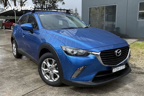 Blue 2017 Mazda CX-3 Wagon Maxx (awd)