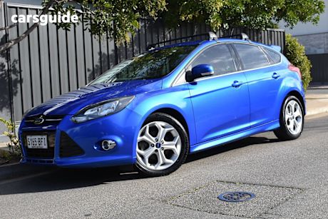 Blue 2015 Ford Focus Hatchback Sport