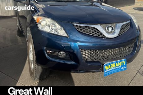 Blue 2011 Great Wall X200 Wagon (4X4)