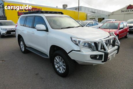 Silver 2014 Toyota Prado Wagon VX