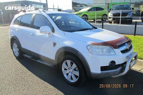 White 2010 Holden Captiva Wagon Lx (4X4)