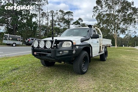 White 2010 Mazda BT-50 Cab Chassis Boss B3000 Dx (4X4)