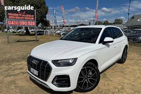 White 2023 Audi Q5 Wagon 45 Tfsi Quattro Mhev