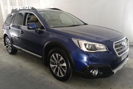 Blue 2015 Subaru Outback Wagon 3.6R