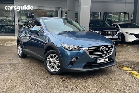 Blue 2020 Mazda CX-3 Wagon Maxx Sport (fwd)