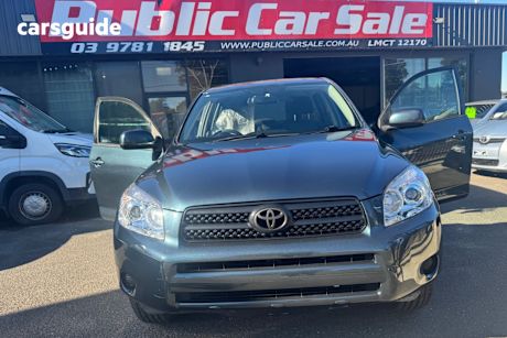 Green 2007 Toyota RAV4 Wagon Cv (4X4)