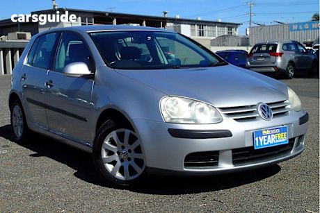 Silver 2005 Volkswagen Golf Hatchback 2.0 Fsi Comfortline