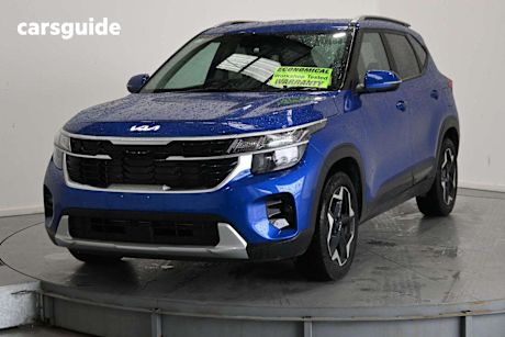 Blue 2023 Kia Seltos Wagon Sport (fwd)