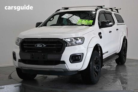White 2019 Ford Ranger Double Cab Pick Up Wildtrak 3.2 (4X4)