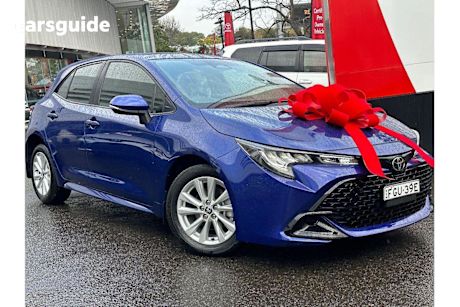 Blue 2024 Toyota Corolla Hatch ASCENT SPORT F