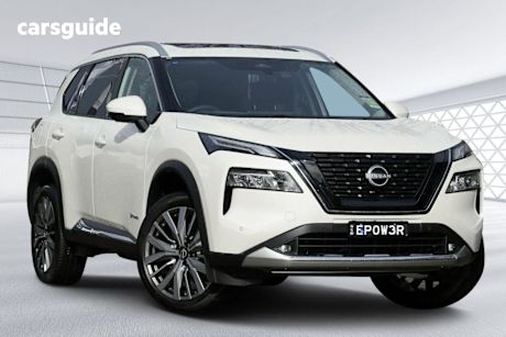White 2024 Nissan X-Trail Wagon TI-L (4WD) E-Power (hybrid)