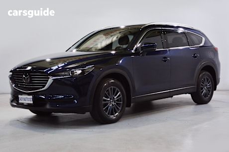 Blue 2021 Mazda CX-8 Wagon Sport (awd)