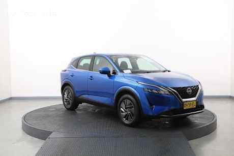Blue 2023 Nissan Qashqai Wagon ST
