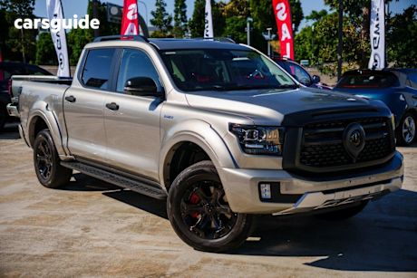 Silver 2025 GWM Cannon Alpha Dual Cab Utility Ultra Phev (4X4)