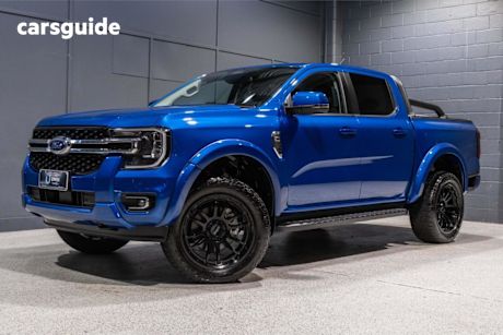 Blue 2022 Ford Ranger Double Cab Pick Up XLT 2.0 (4X4)