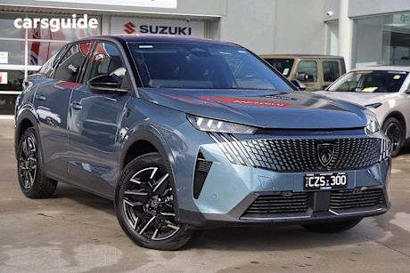 Blue 2024 Peugeot 3008 Wagon GT Premium Hybrid