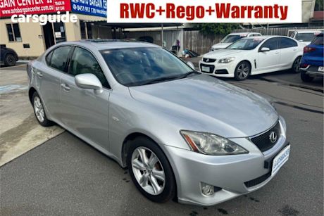 Silver 2006 Lexus IS250 Sedan Prestige