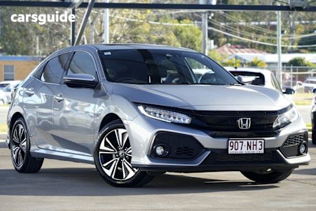 Silver 2019 Honda Civic Hatchback VTI-LX