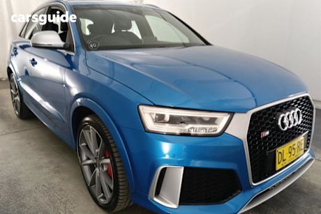 Blue 2017 Audi RS Q3 Wagon 2.5 Tfsi Quattro