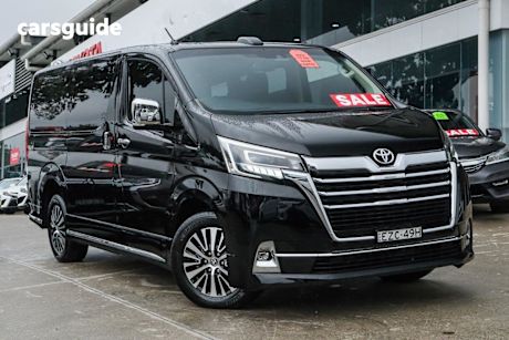 Black 2022 Toyota Granvia Wagon R