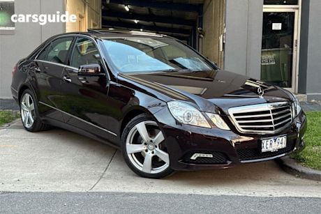 Brown 2009 Mercedes-Benz E350 Sedan CDI Avantgarde
