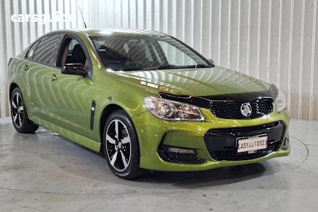 Green 2016 Holden Commodore Sedan SV6 Black Pack