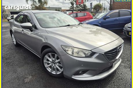 Silver 2012 Mazda 6 Sedan Touring