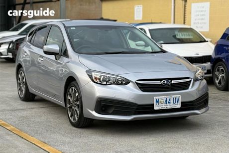 Silver 2022 Subaru Impreza Hatchback 2.0I (awd)