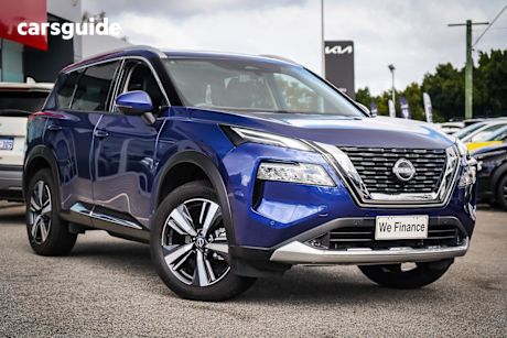 Blue 2025 Nissan X-Trail Wagon TI (4WD)