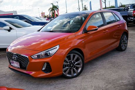 Orange 2017 Hyundai I30 Hatchback SR
